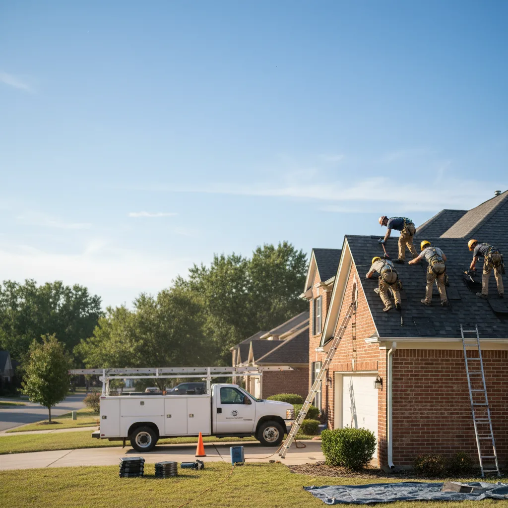 Roof Repair in Lena